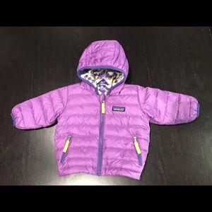 Patagonia down reversible jacket